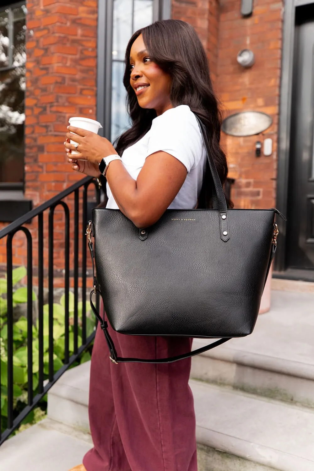 GO-GETTER TOTE black