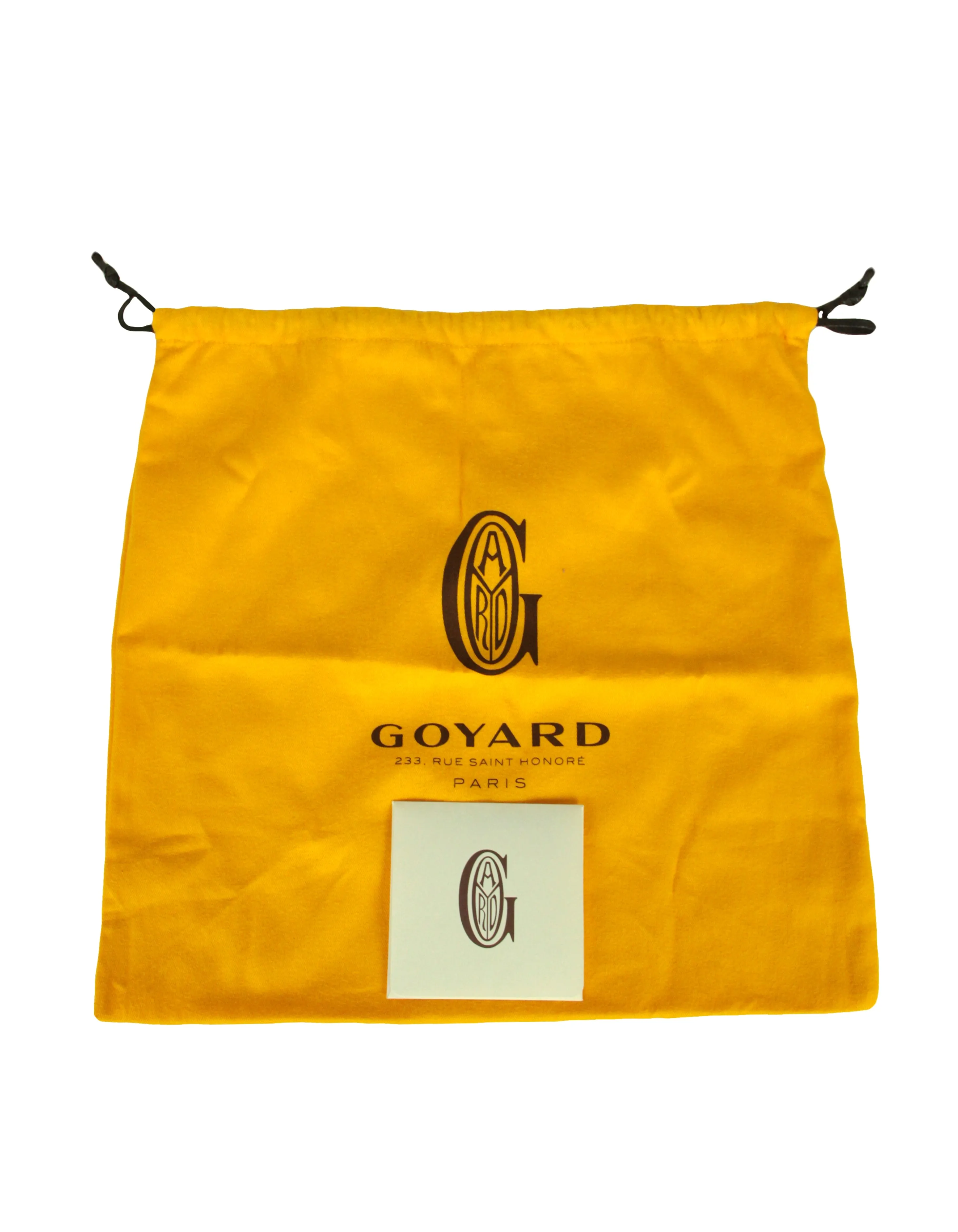 Goyard Black Goyardine Petit Flot PM Bucket Bag