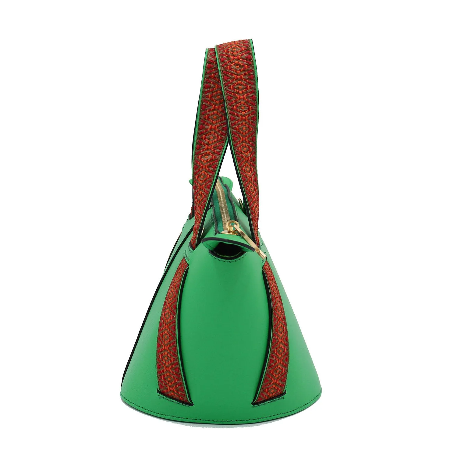 Green Boho | Bucket Bag