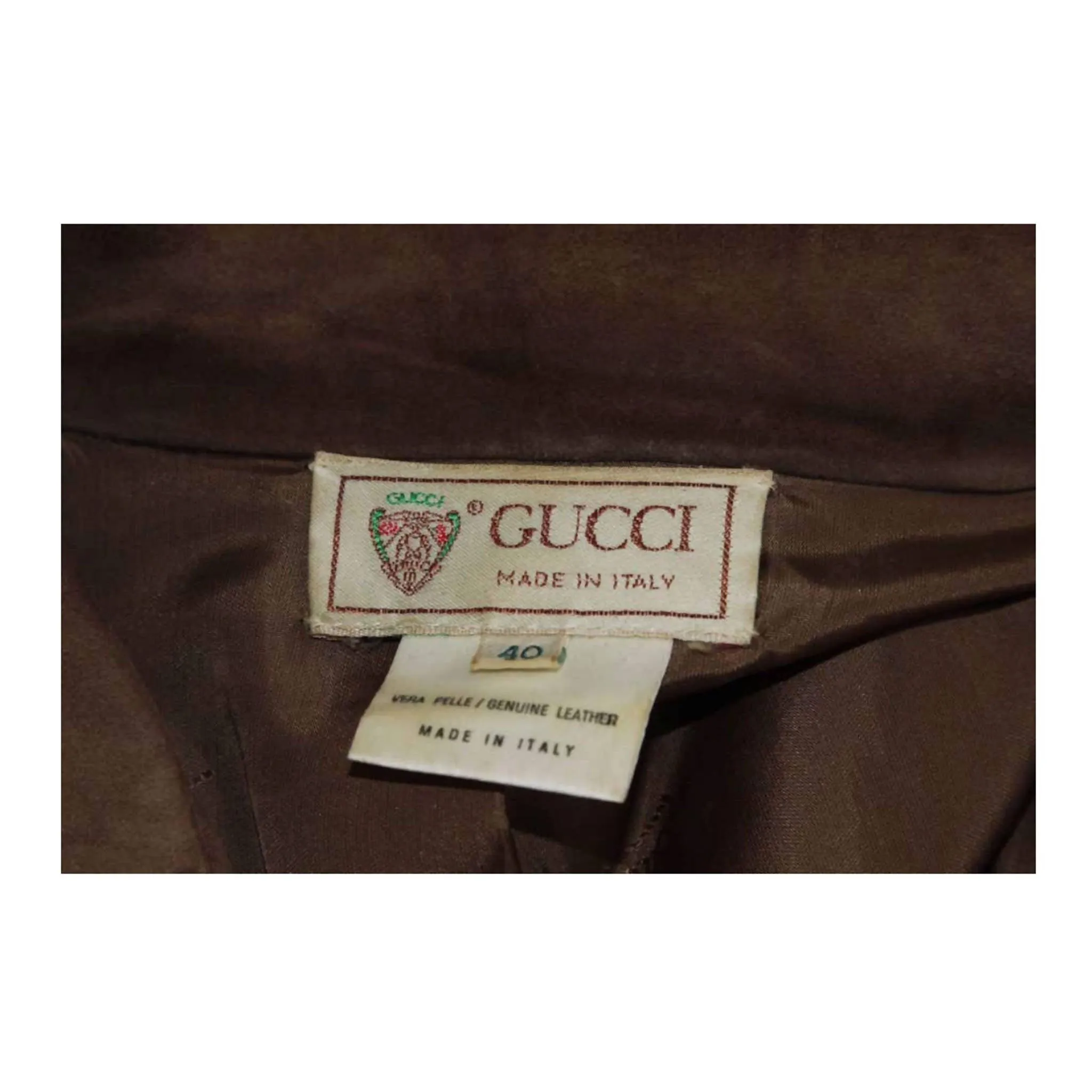 GUCCI Brown Suede Jacket | US 8 - EU 40