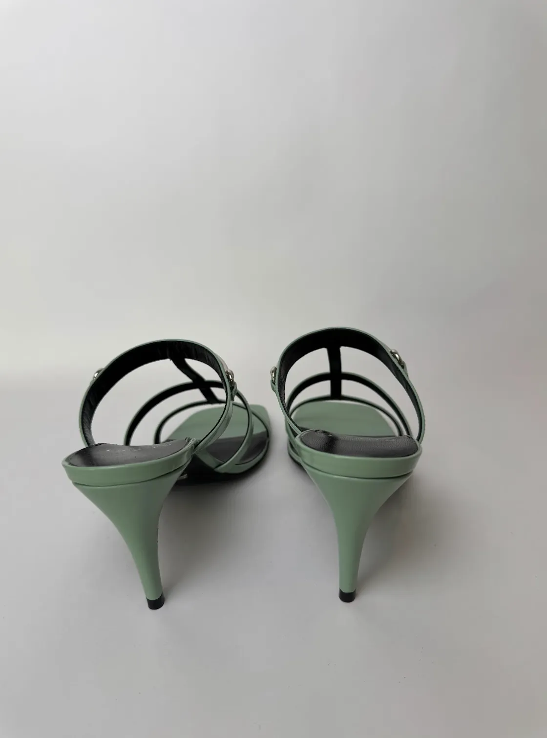 Gucci Slim Horsebit Heels 38 New