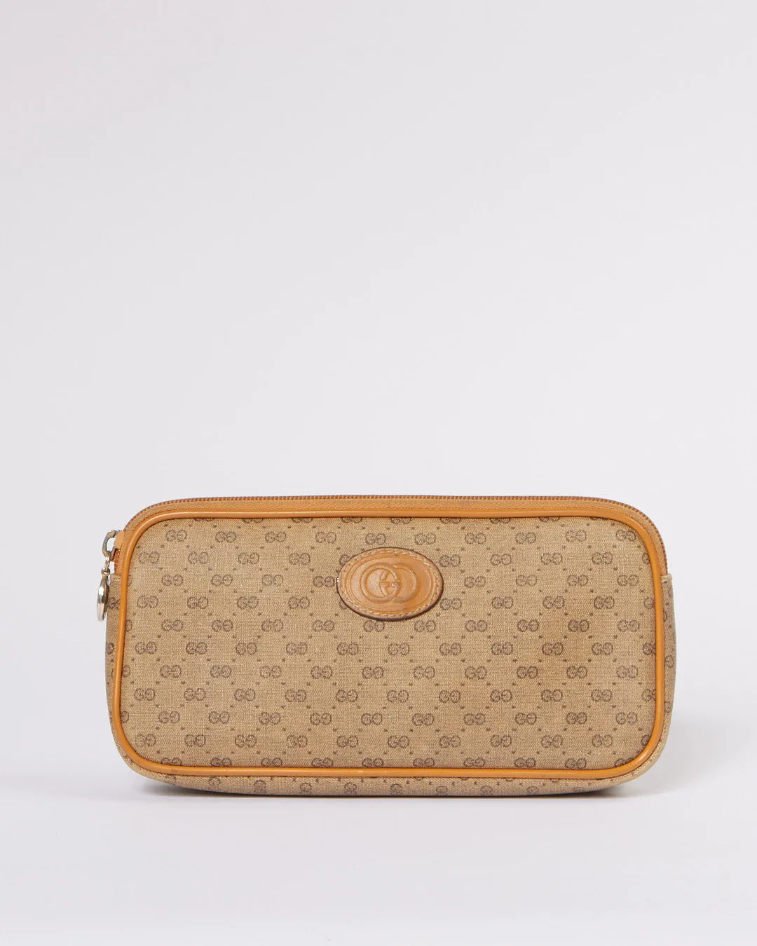 Gucci Vintage GG Canvas Candy Cosmetics Pouch