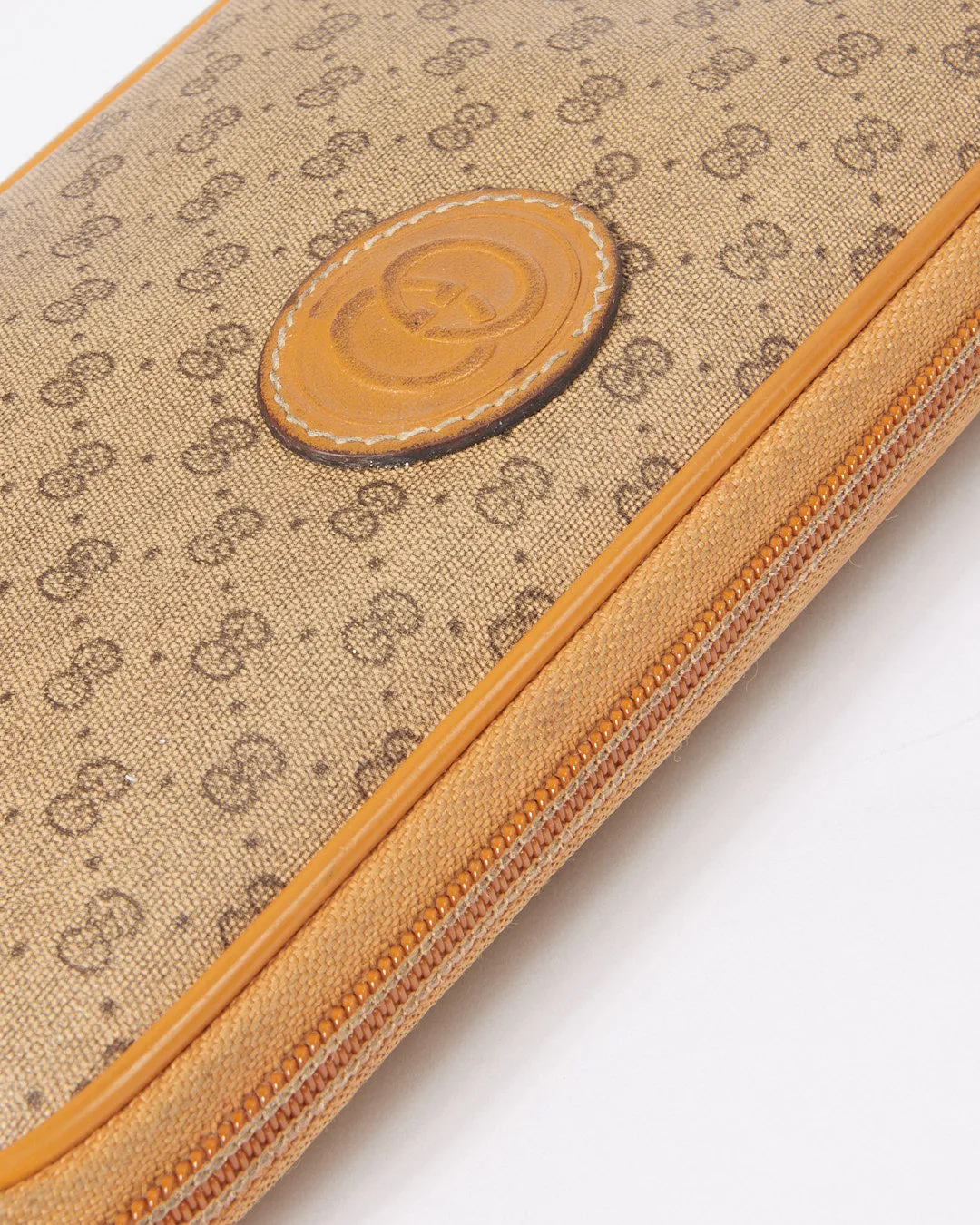 Gucci Vintage GG Canvas Candy Cosmetics Pouch