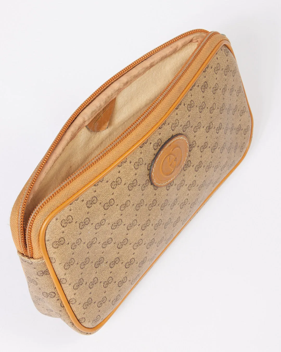 Gucci Vintage GG Canvas Candy Cosmetics Pouch