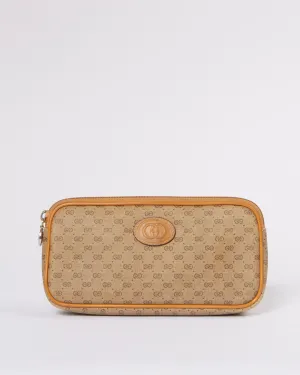 Gucci Vintage GG Canvas Candy Cosmetics Pouch
