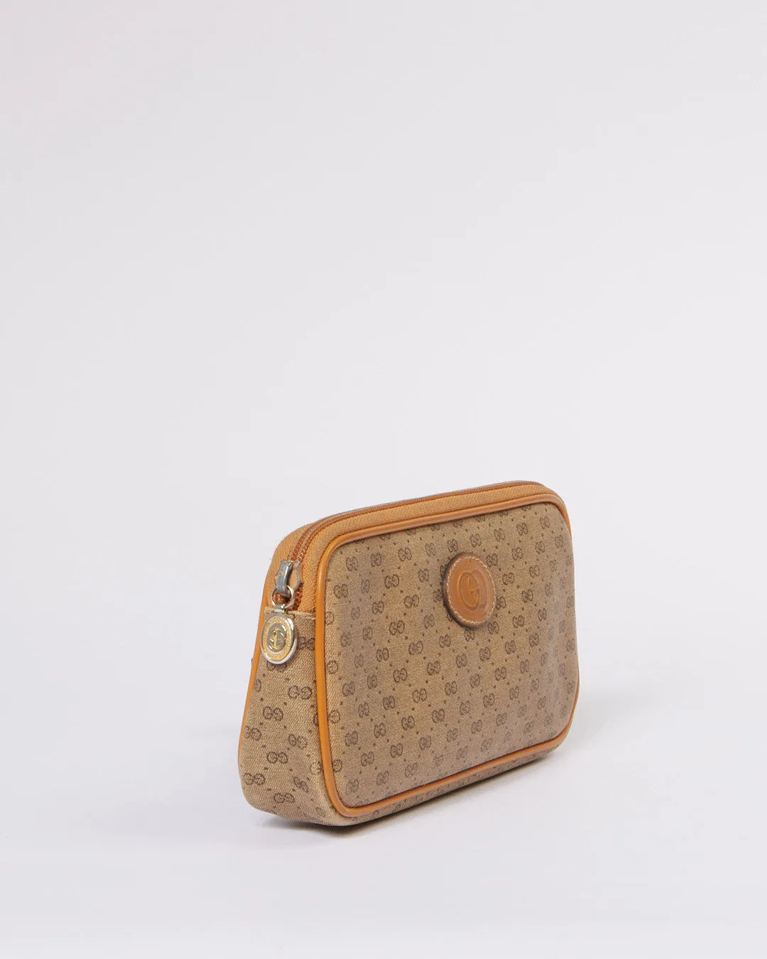 Gucci Vintage GG Canvas Candy Cosmetics Pouch