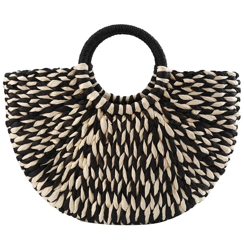 Hand-Made Charming Round Shoulder Bag