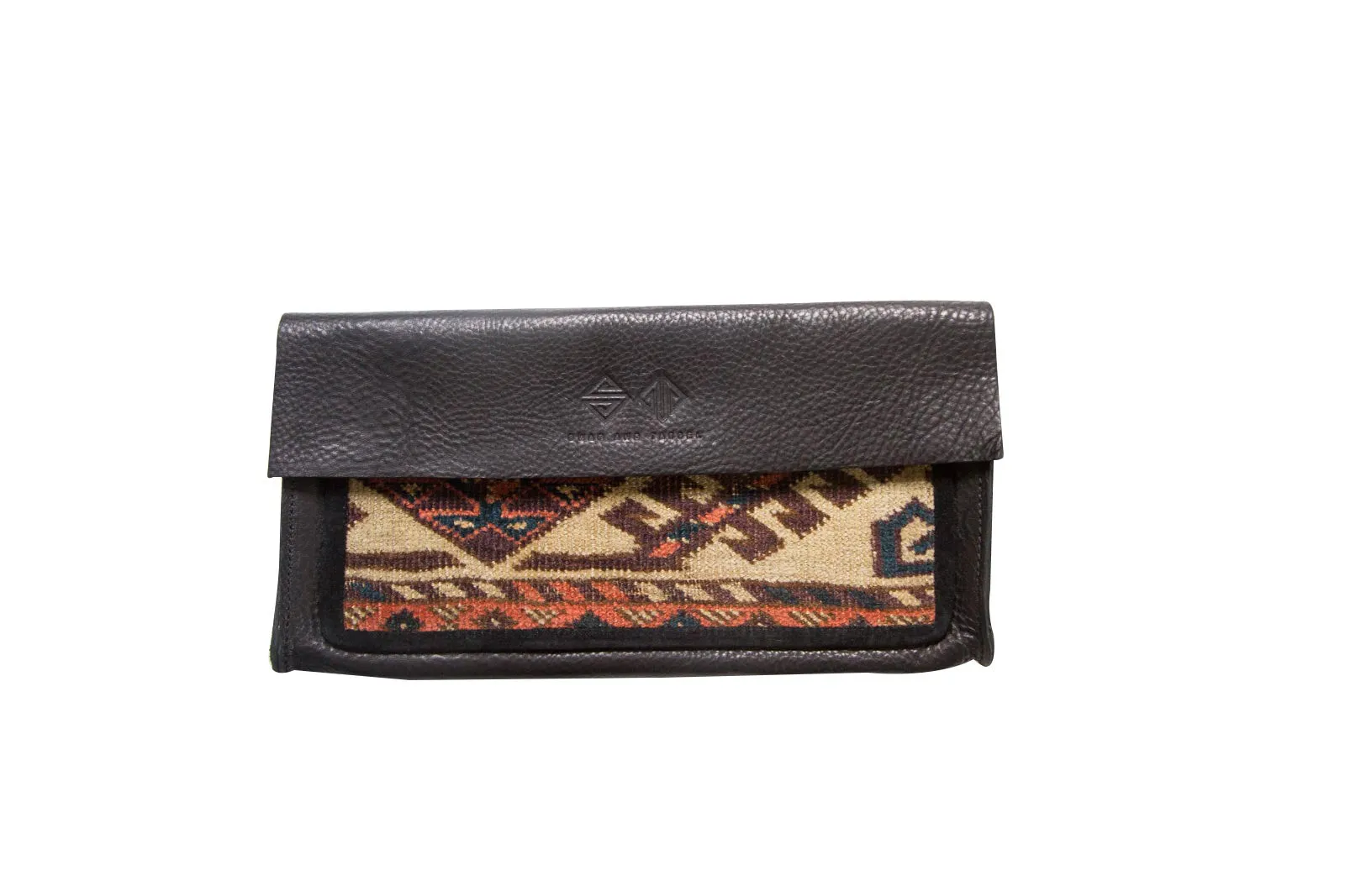 Handmade Rug Fragment Clutch