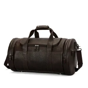 Handmade Vintage Leather Outdoor Duffel Bag for Travel