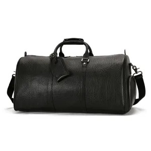 Handmade Vintage Leather Travel Duffel Bag