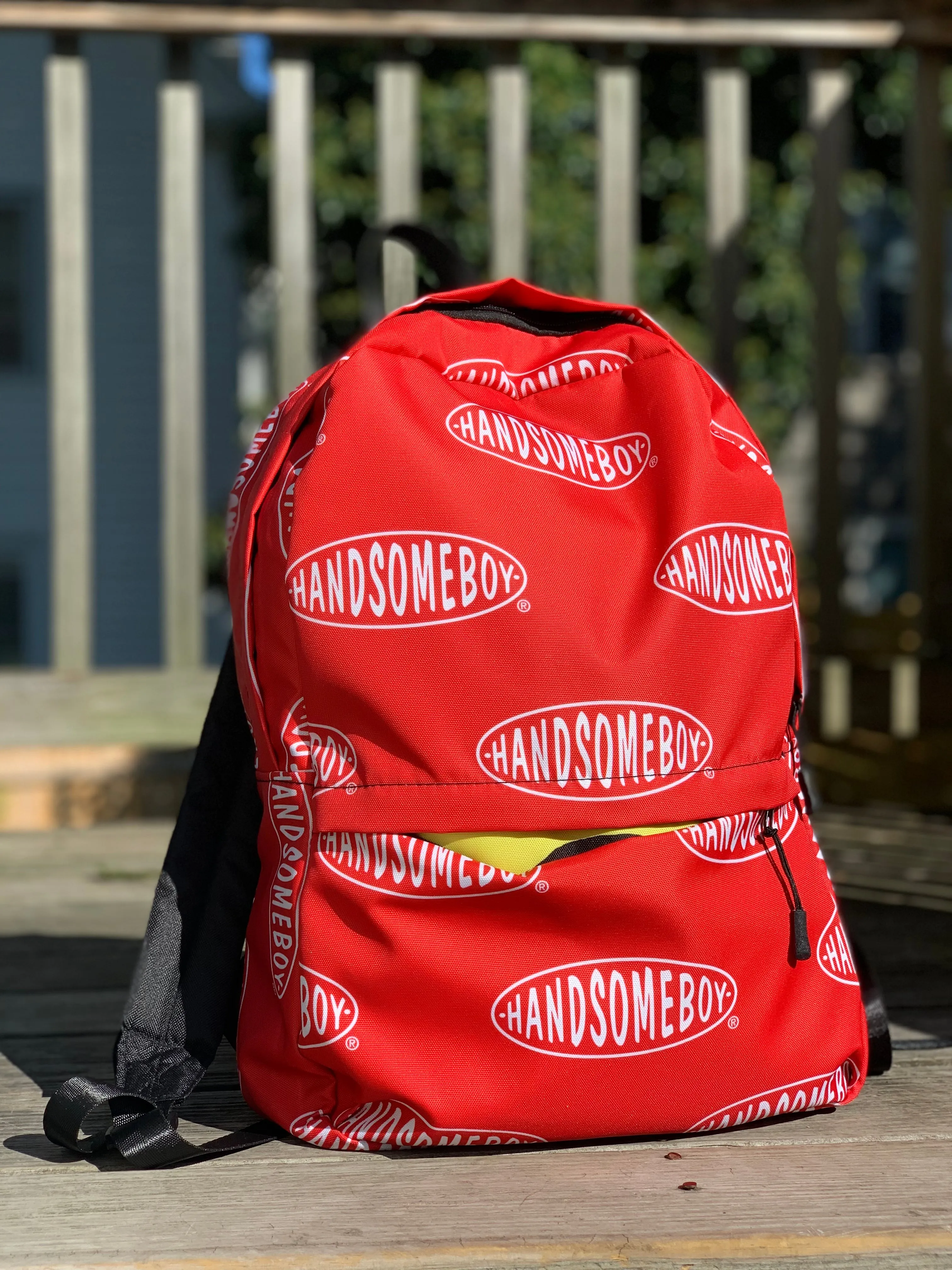 HANDSOMEBOY® ORIGINALS AOP BACKPACK - CHERRY POP