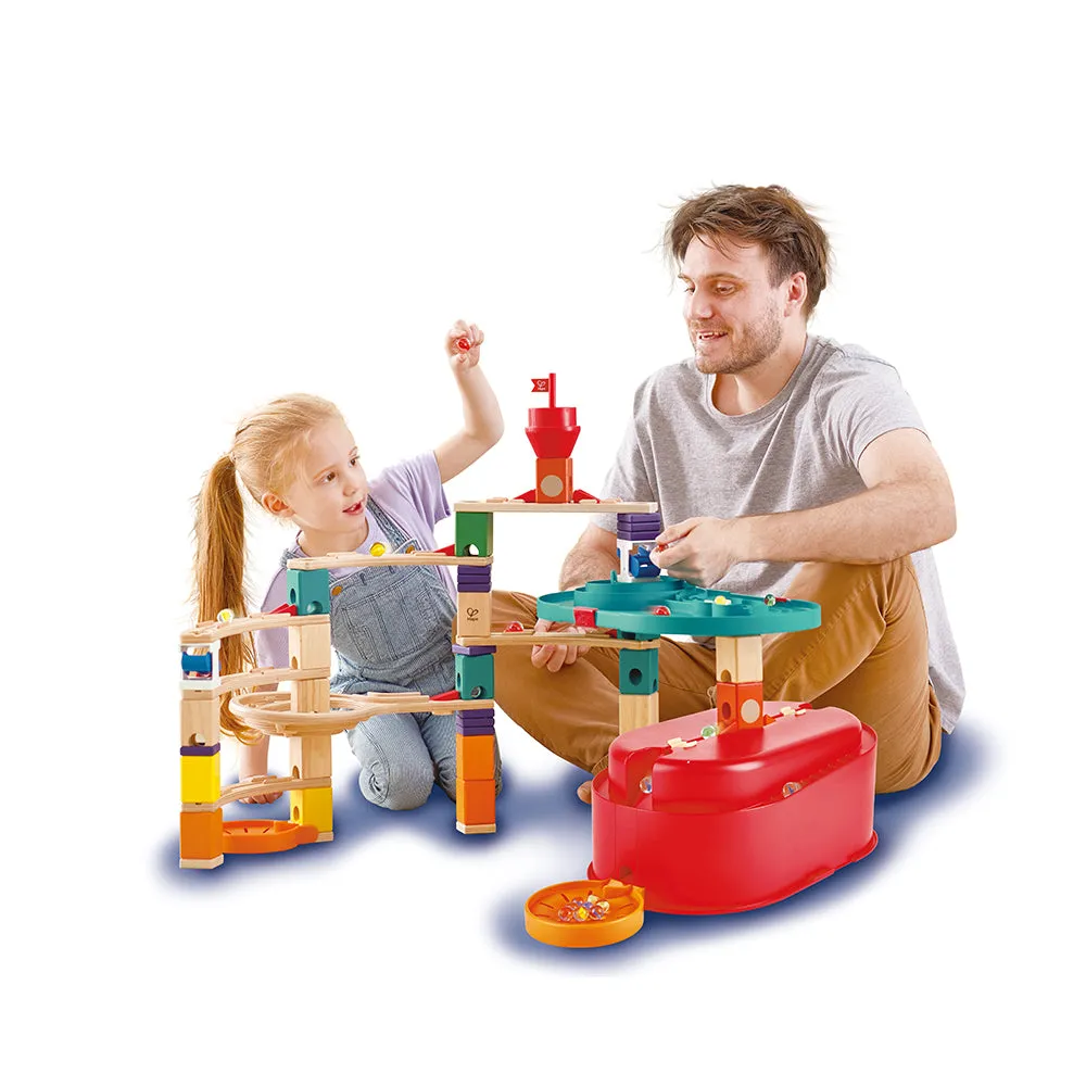 Hape Quadrilla Stack Track Bucket Set - IN STORE PICK UP ONLY