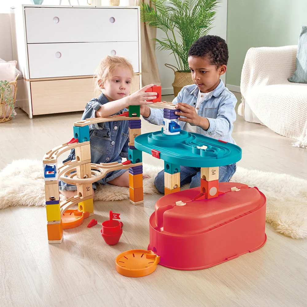 Hape Quadrilla Stack Track Bucket Set - IN STORE PICK UP ONLY