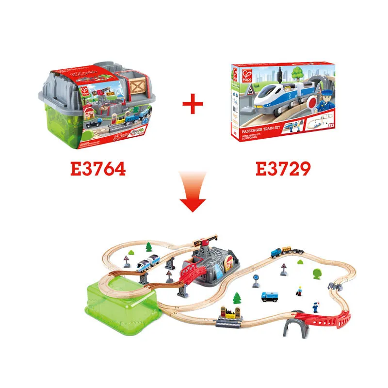 Hape Railway Bucket-Builder-Set