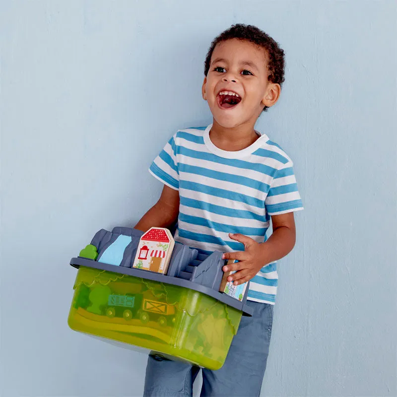 Hape Railway Bucket-Builder-Set