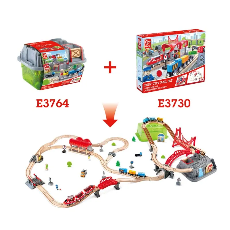 Hape Railway Bucket-Builder-Set