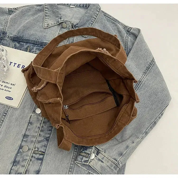 Heart-Shaped Patch Shoulder Bag