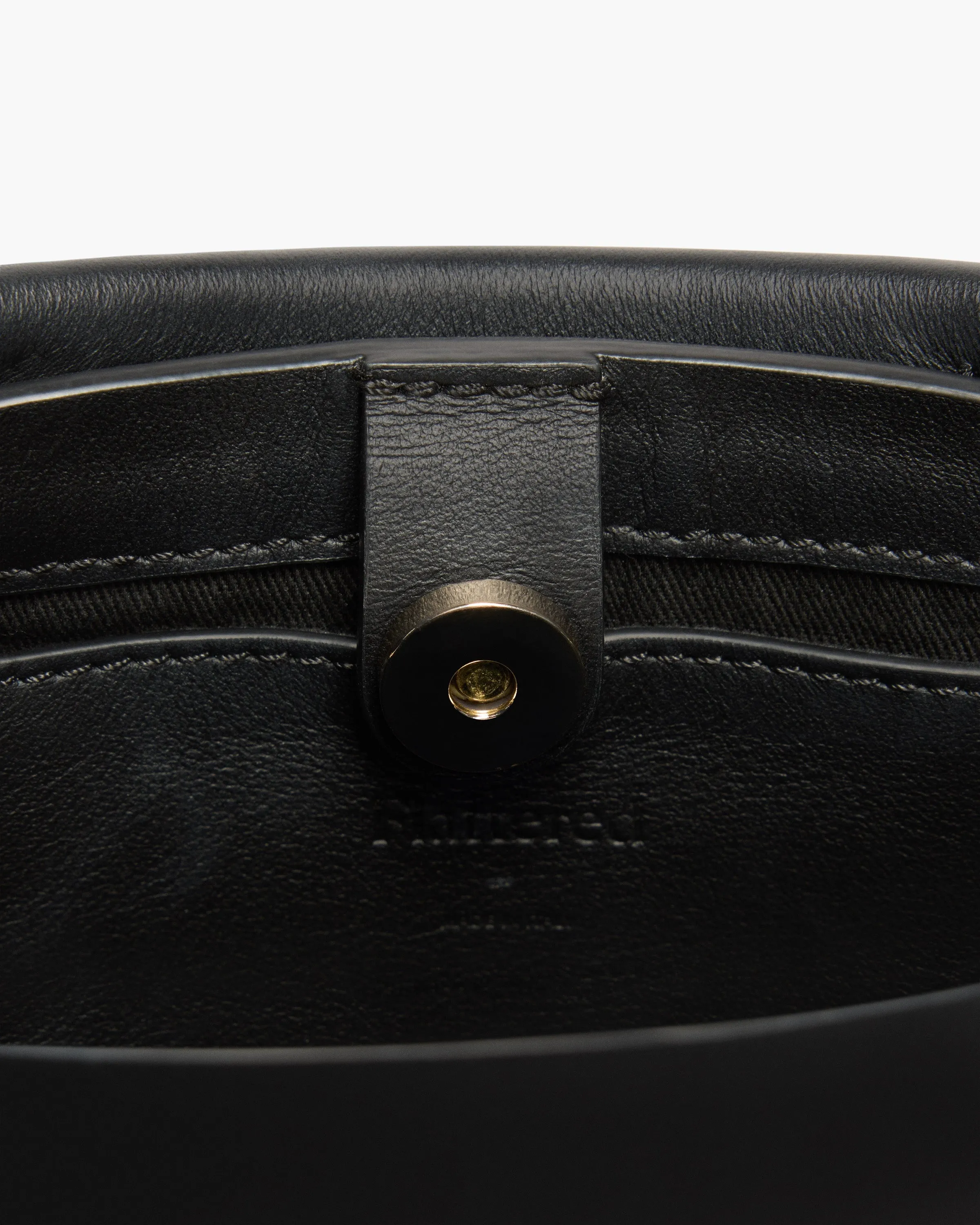 Hedda Midi Handbag Leather Black