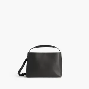 Hedda Midi Handbag Leather Black