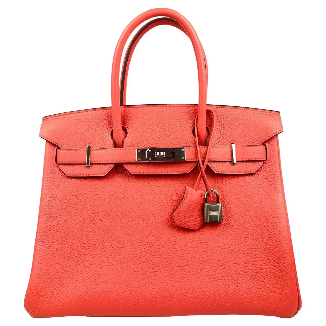 HERMES Birkin 30 Rose Jaipur Pink Bag