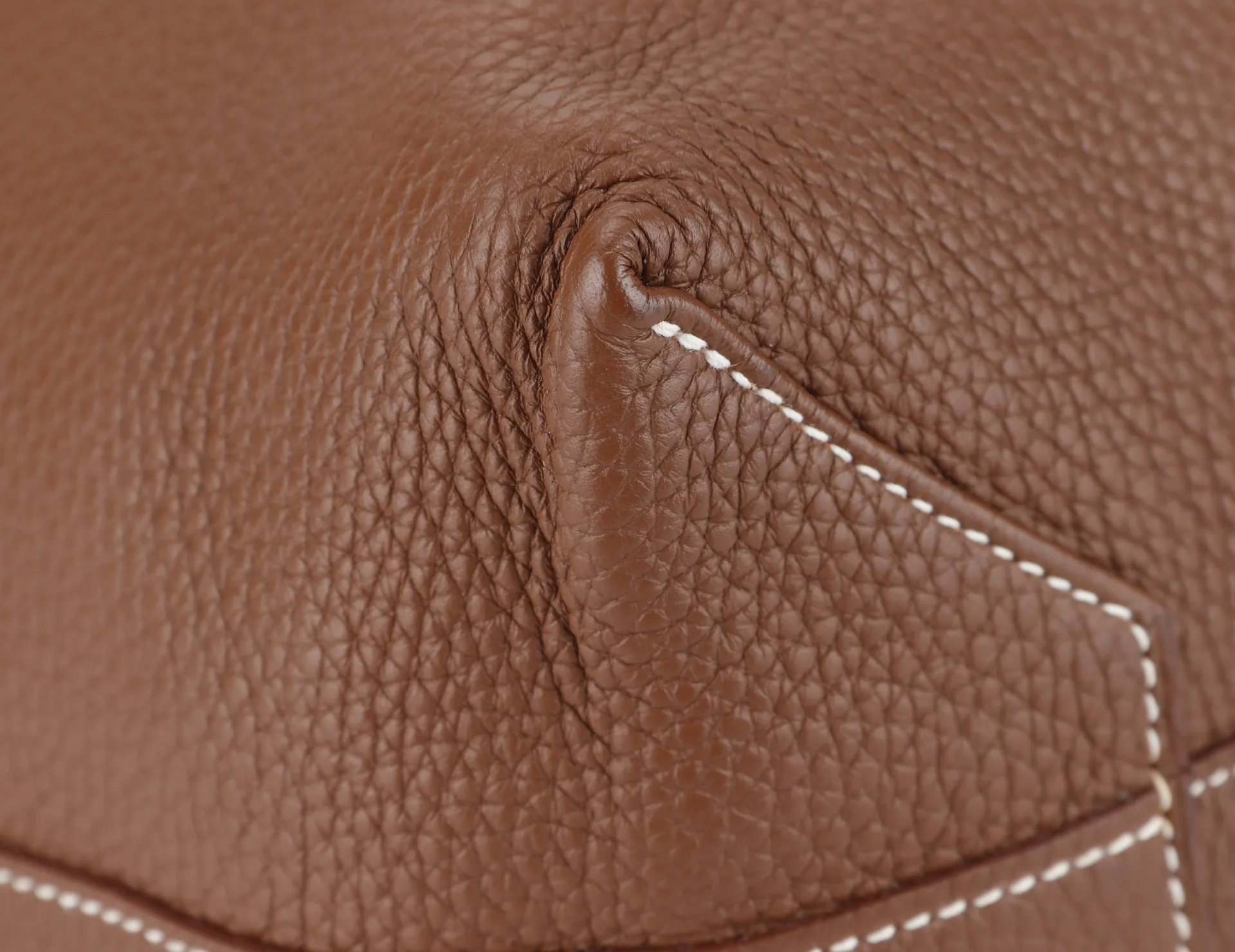 HERMES DOUBLE SENS 45 TOSCA , GOLD CLEMENCE LEATHER STAMP Q (2013) WITH DUST COVER CHECK