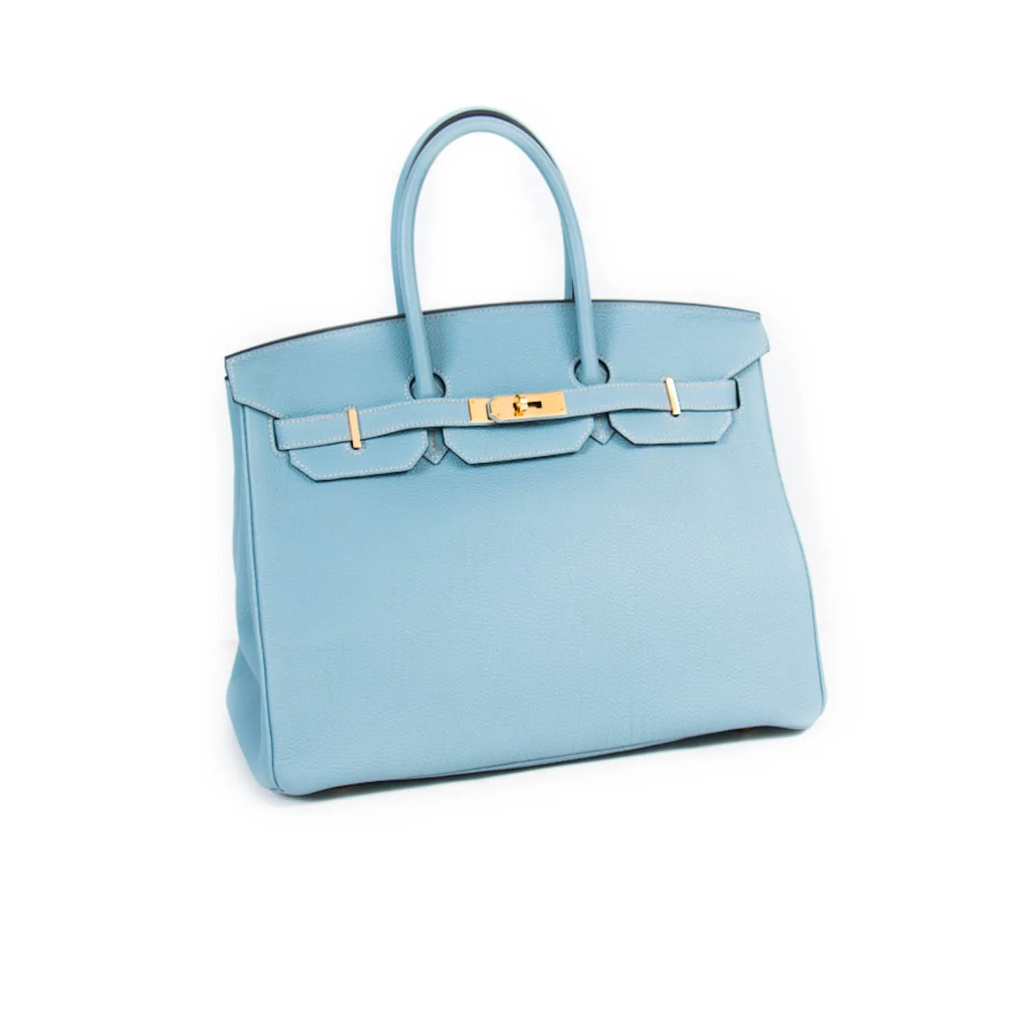 Hermès Birkin 35 Ciel Clemence