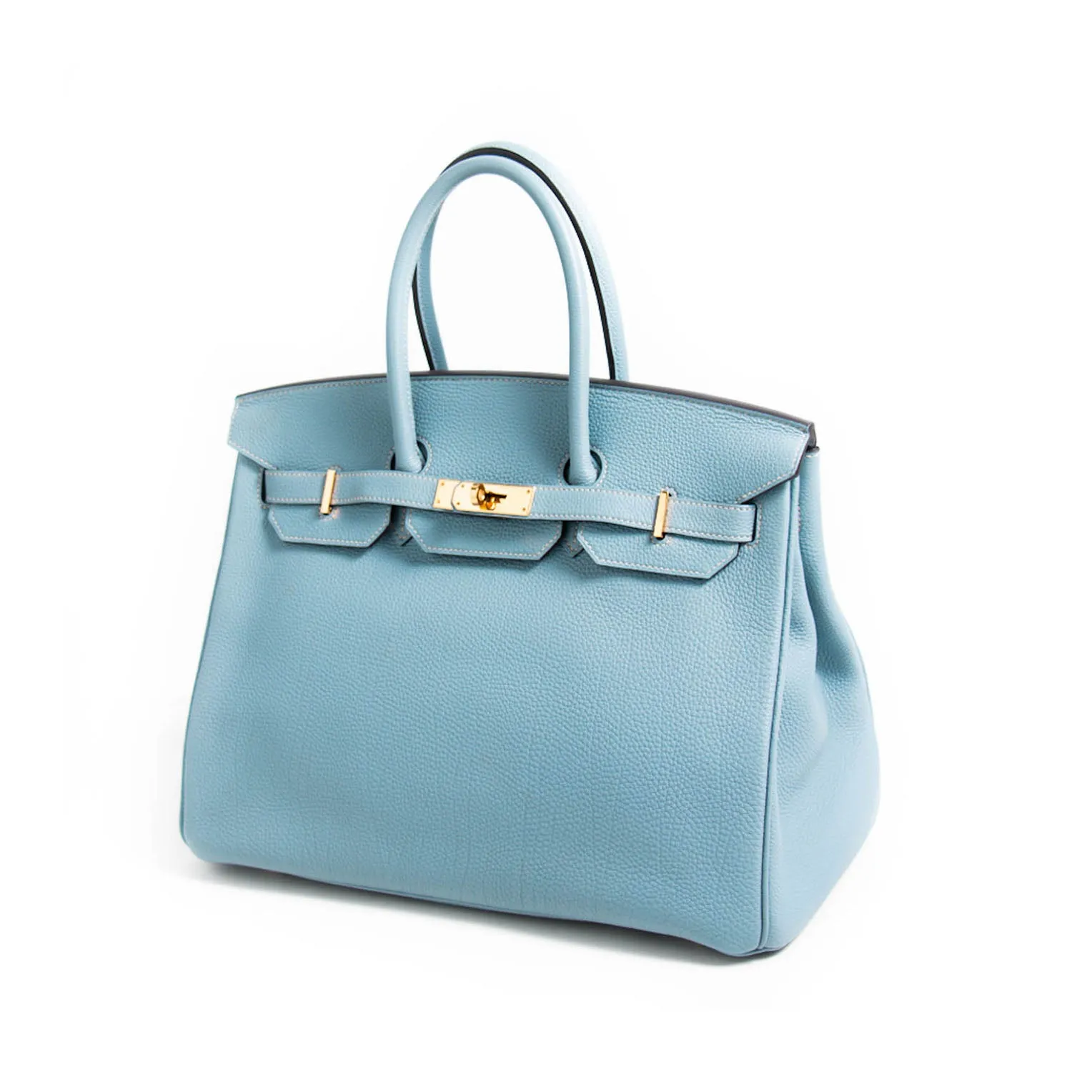 Hermès Birkin 35 Ciel Clemence