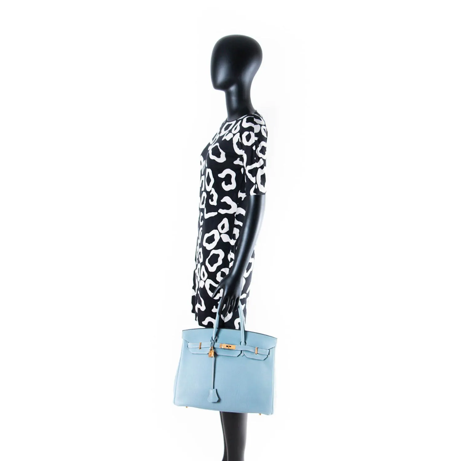 Hermès Birkin 35 Ciel Clemence