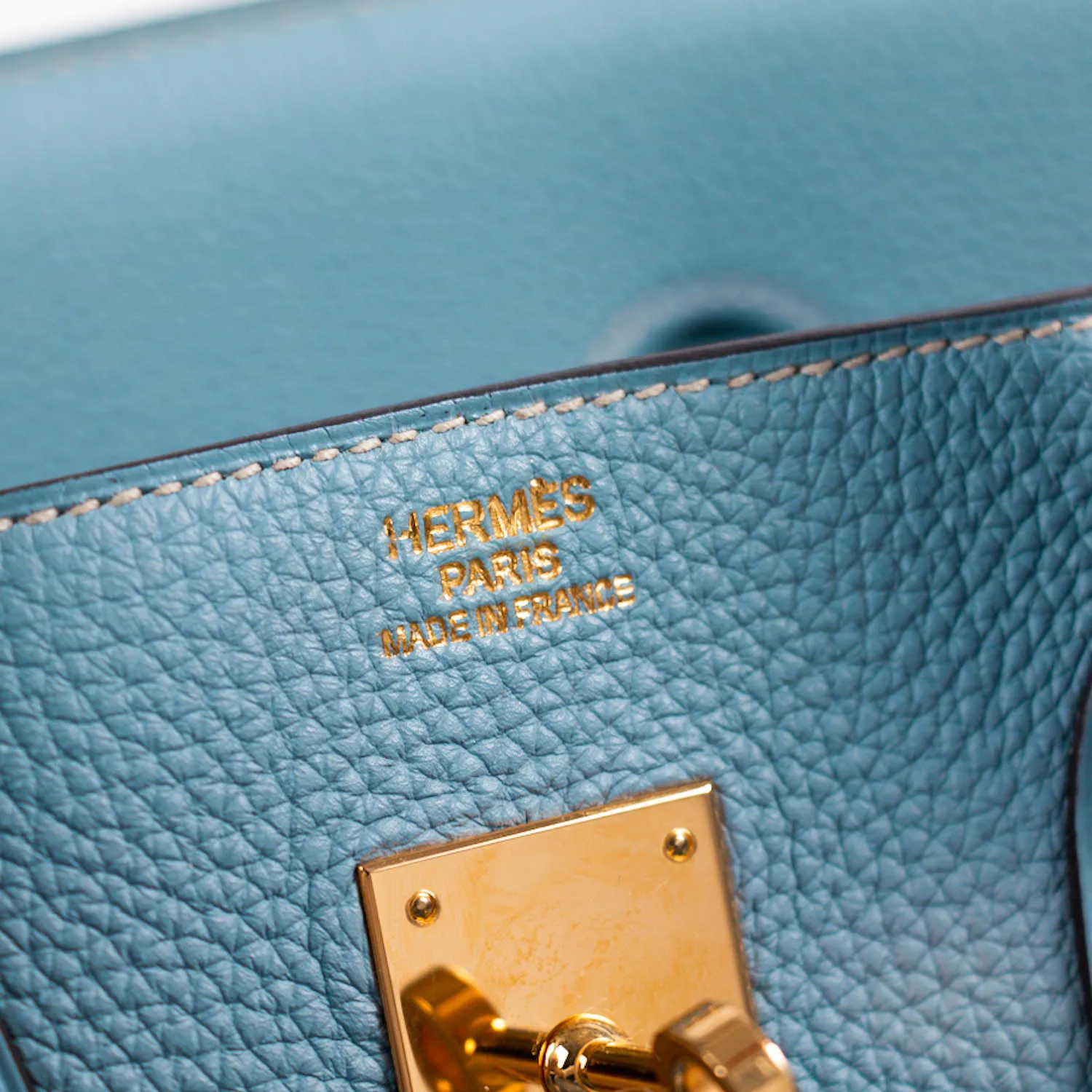 Hermès Birkin 35 Ciel Clemence