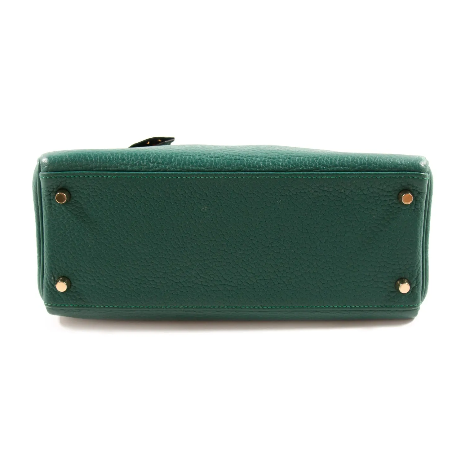 Hermès Kelly 28 Retourne Malachite Clemence