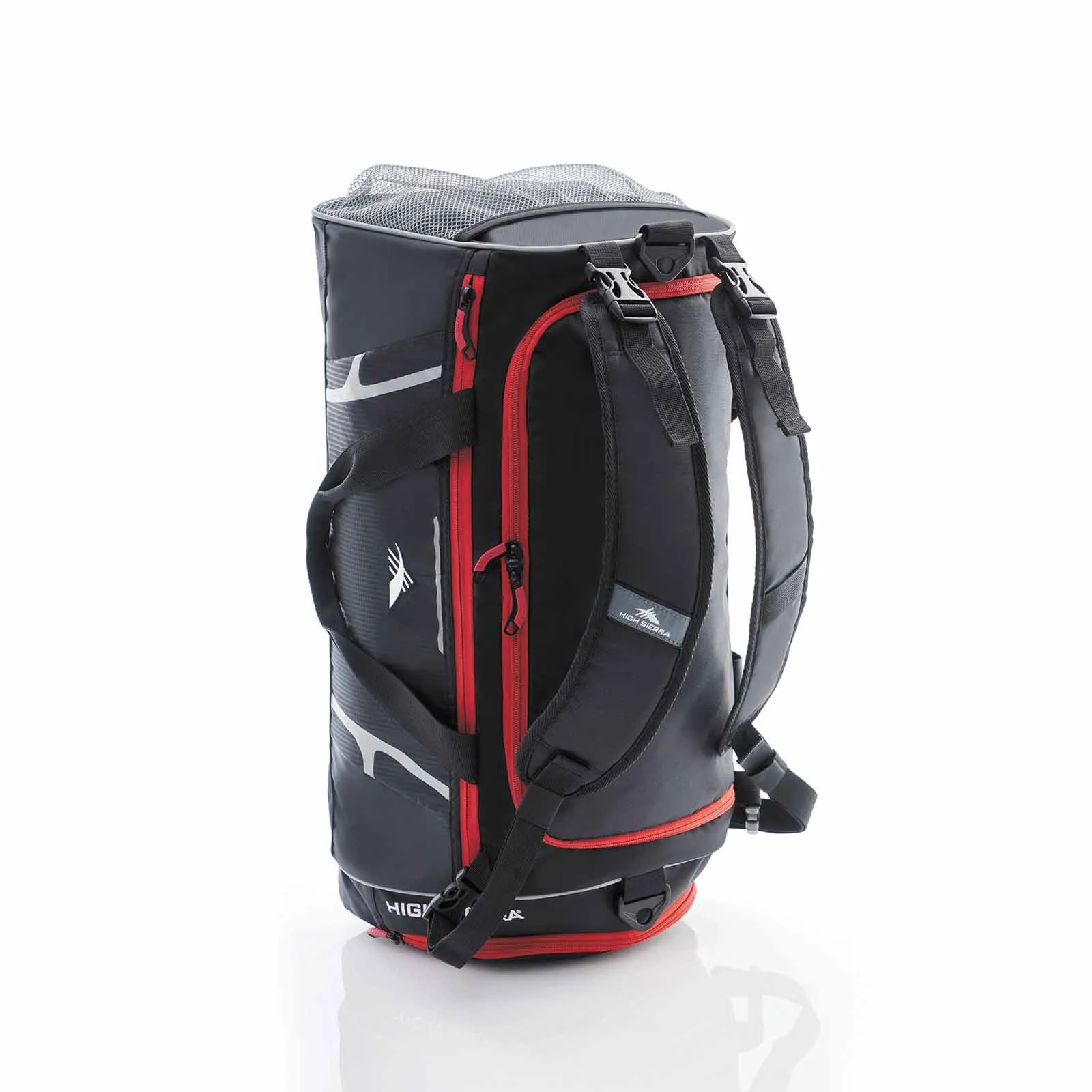 High Sierra Composite 2 in 1 Duffel Black