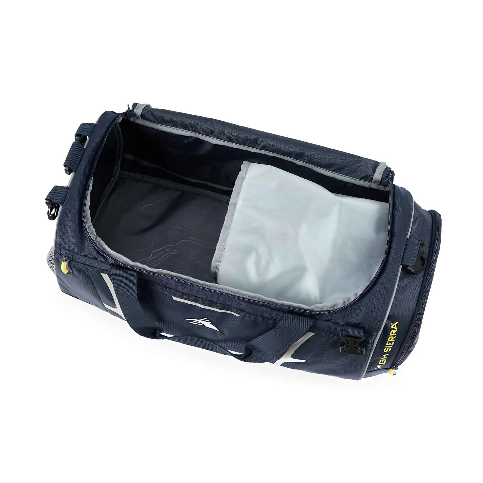 High Sierra Composite 2 in 1 Duffel Navy