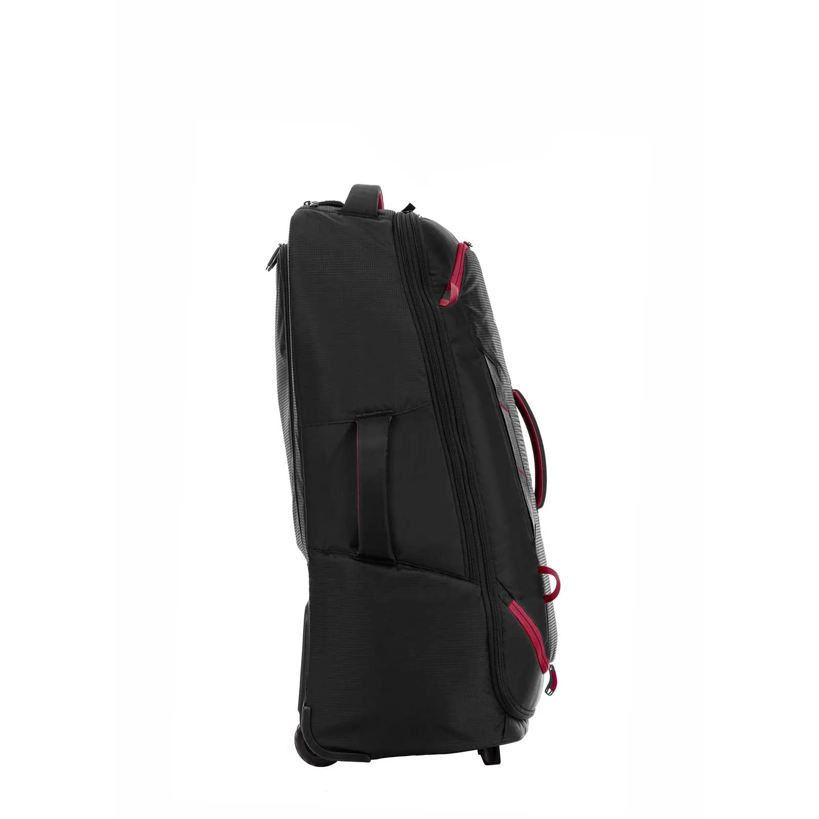 High Sierra Composite V4 76cm Wheeled Duffel Black/Red