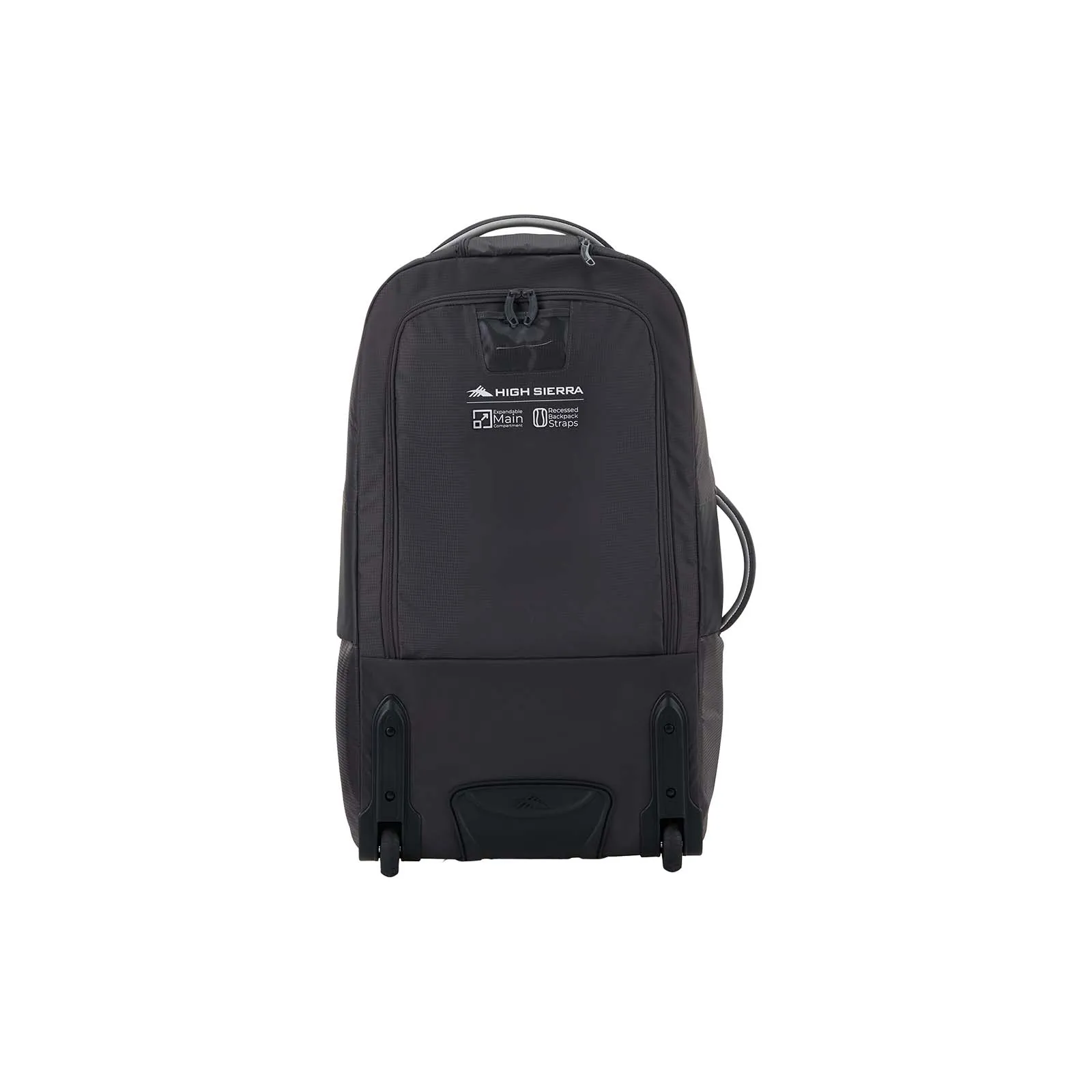 High Sierra Composite V4 76cm Wheeled Duffel Silver Metal Grey