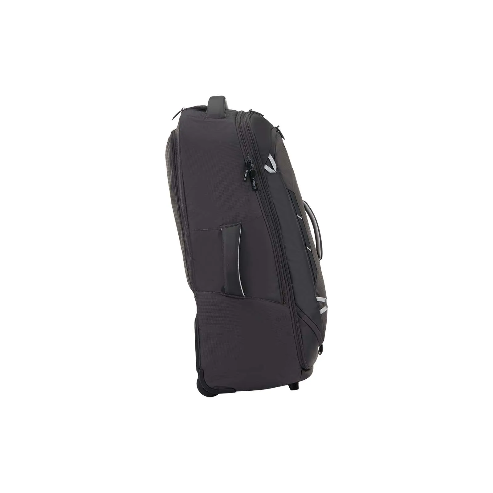 High Sierra Composite V4 76cm Wheeled Duffel Silver Metal Grey