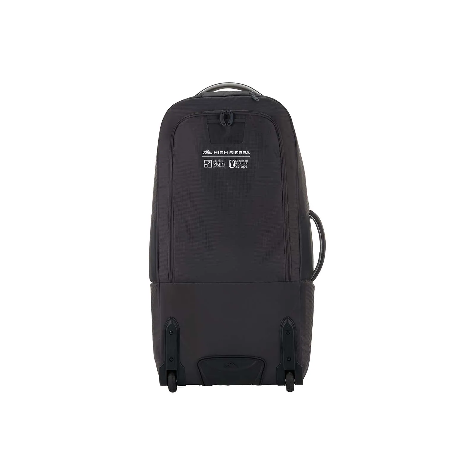 High Sierra Composite V4 84cm Wheeled Duffel Silver Metal Grey