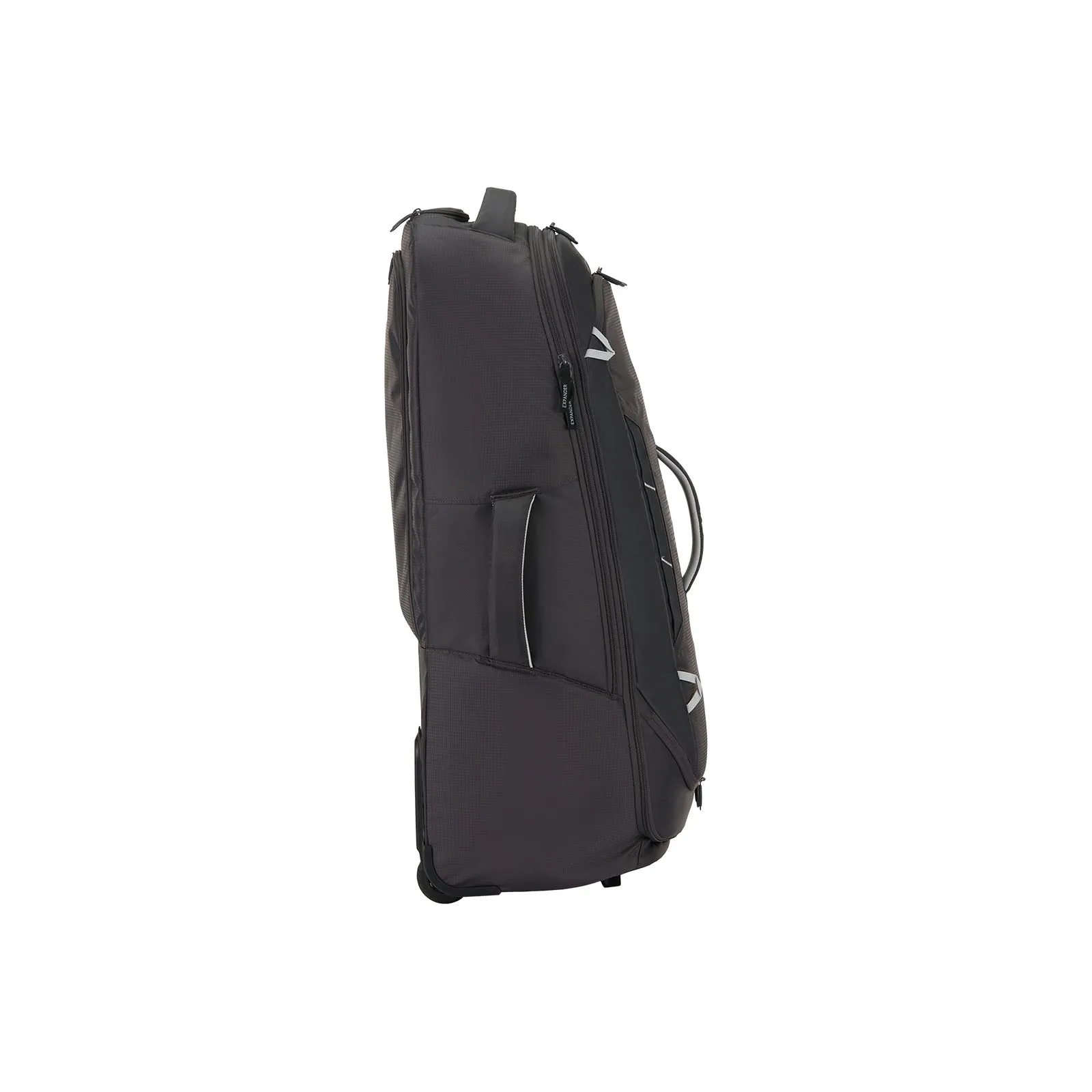 High Sierra Composite V4 84cm Wheeled Duffel Silver Metal Grey