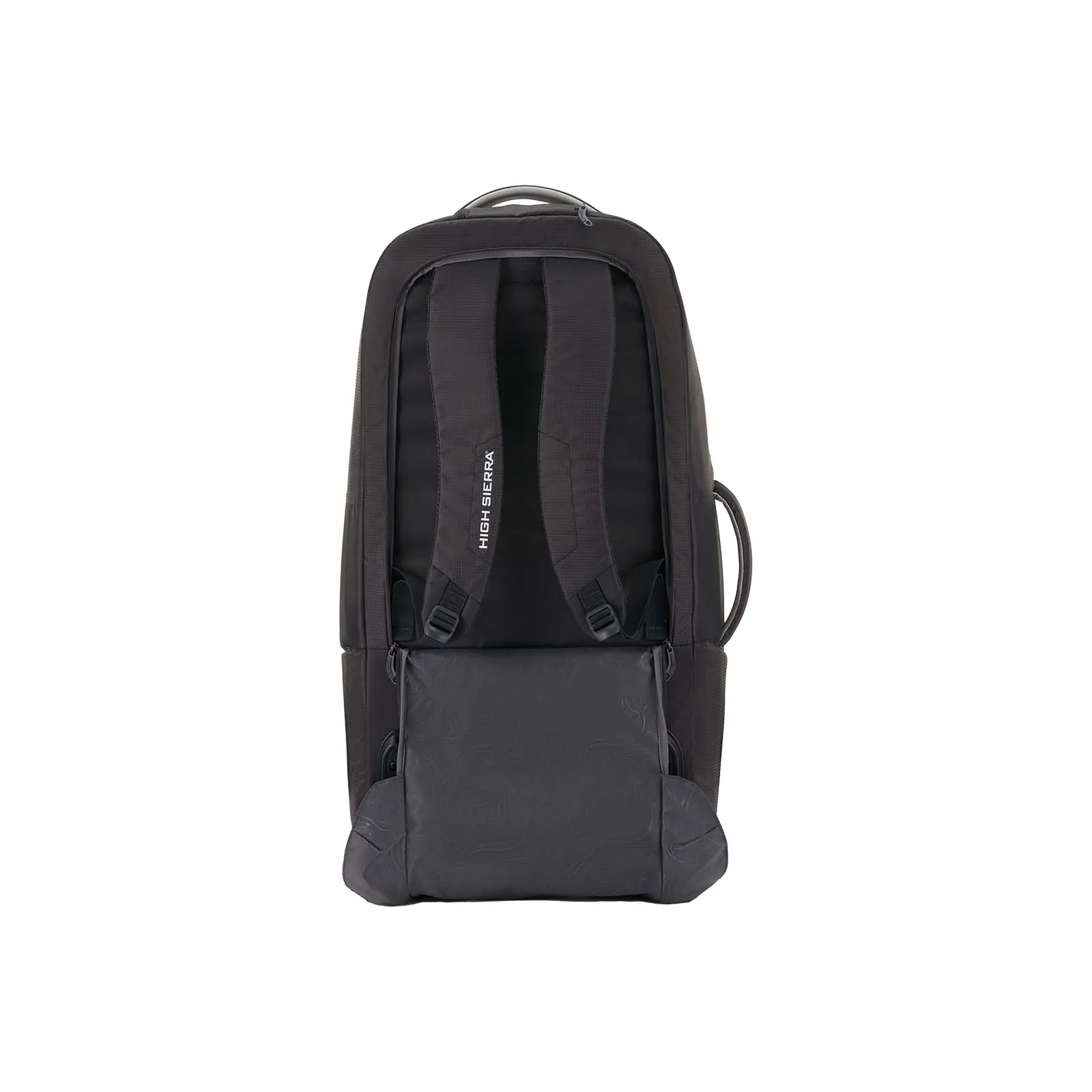 High Sierra Composite V4 84cm Wheeled Duffel Silver Metal Grey