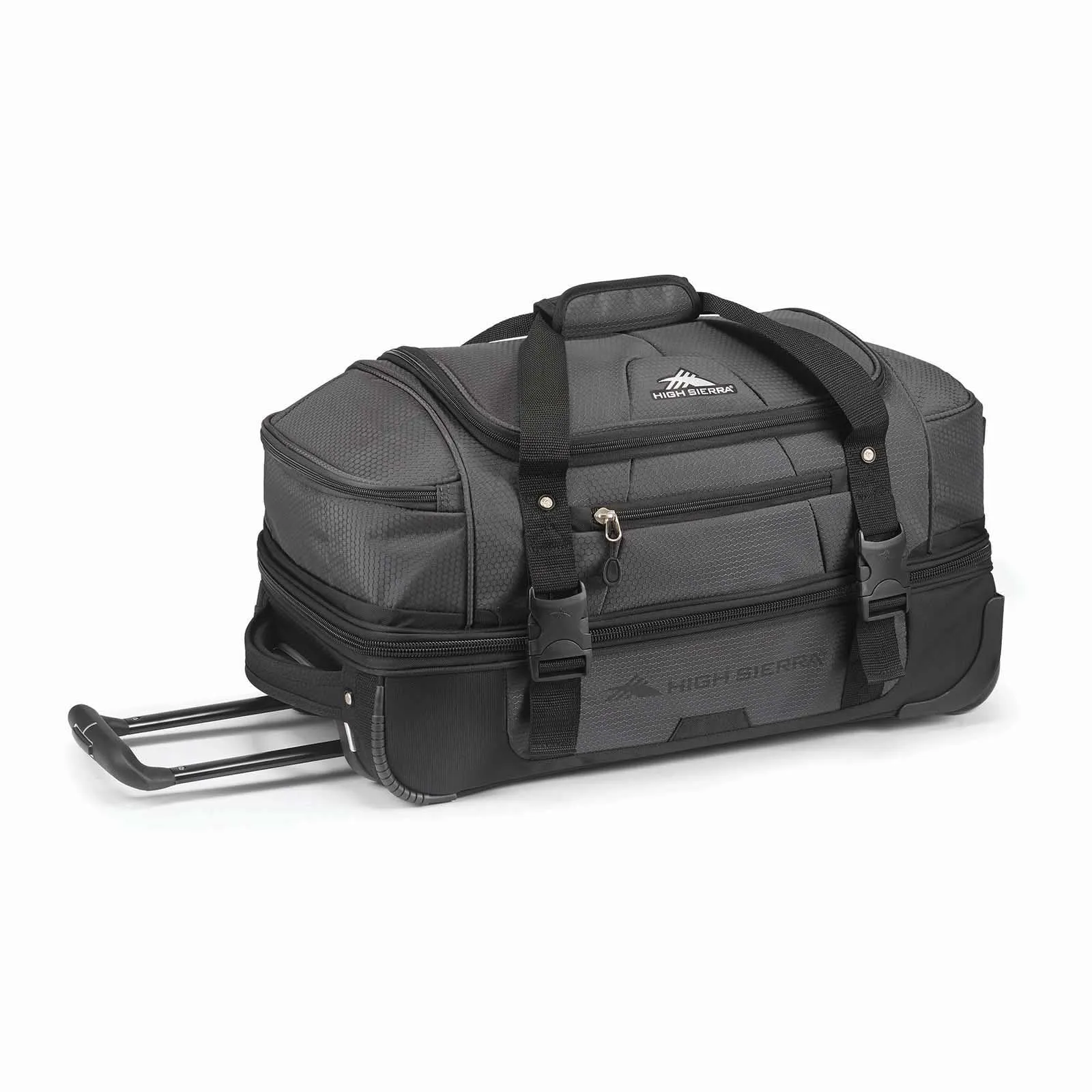 High Sierra Fairlead 55cm Carry-On Wheeled Duffel Mercury