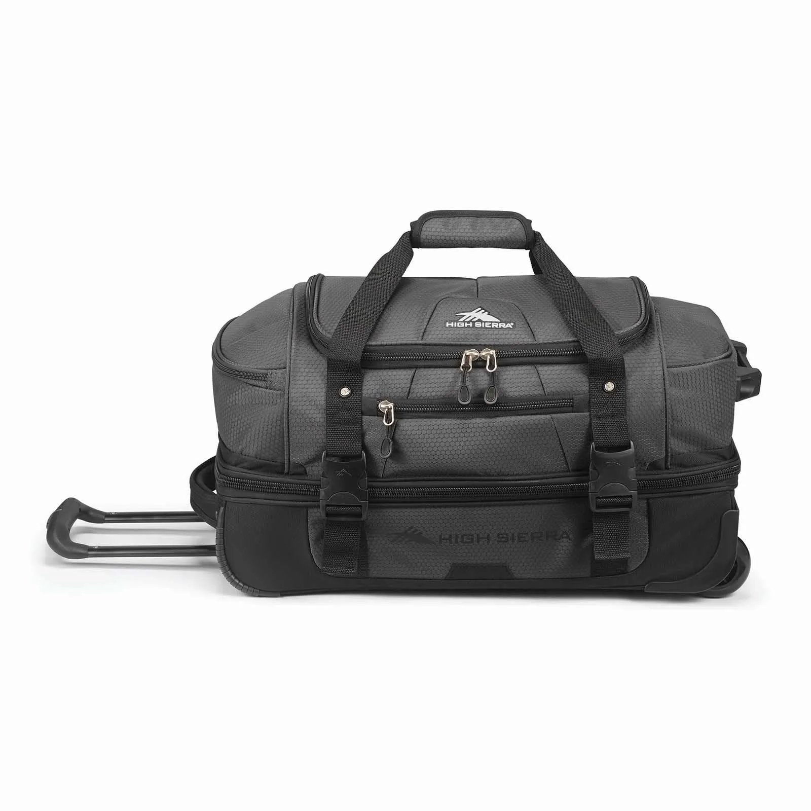 High Sierra Fairlead 55cm Carry-On Wheeled Duffel Mercury