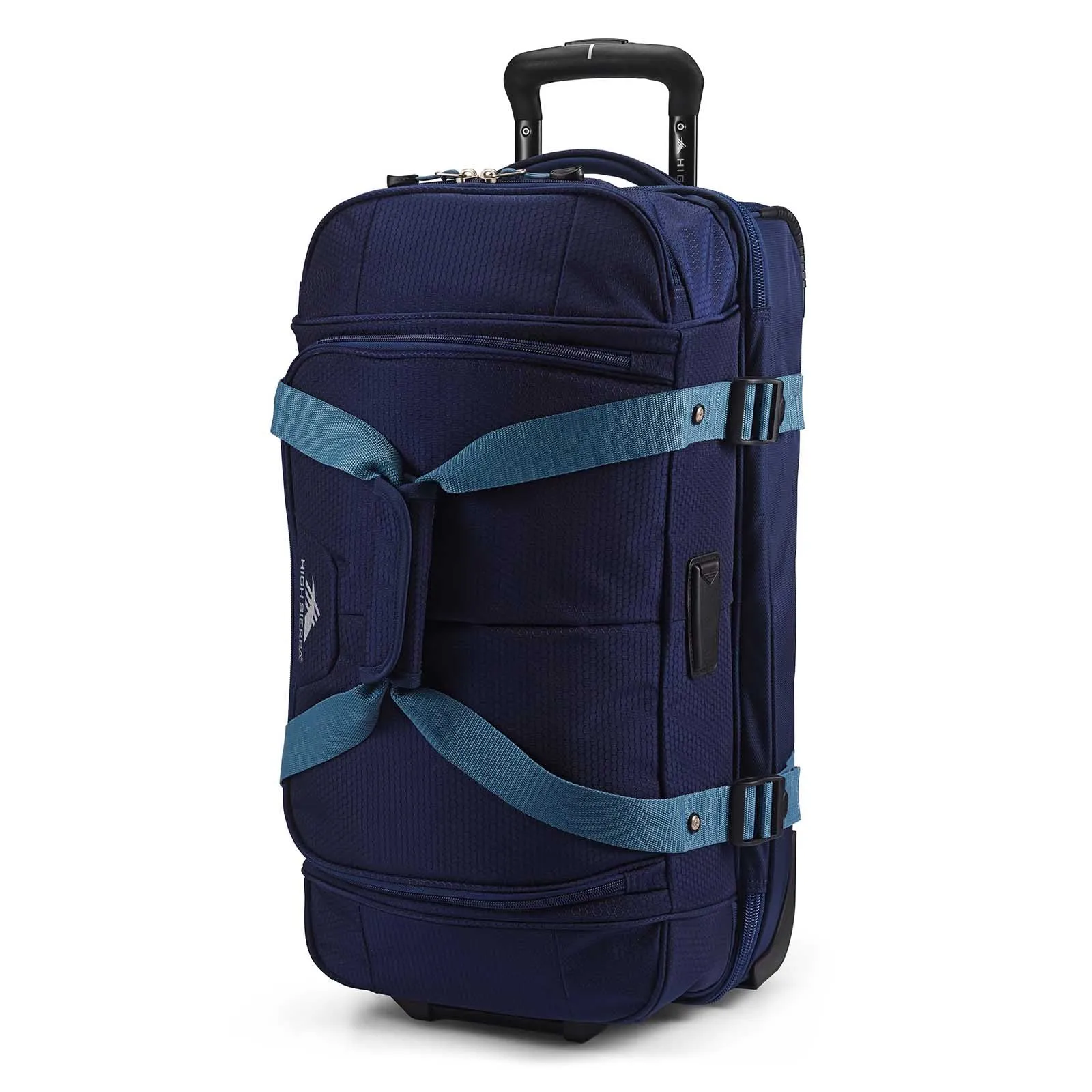 High Sierra Fairlead 55cm Carry-On Wheeled Duffel Navy