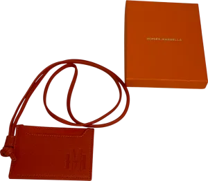 homies Marbella Neck Hanging Card Holder Orange One Size