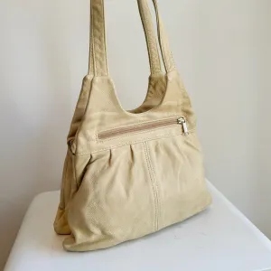 Honey Leather Shoulder Bag
