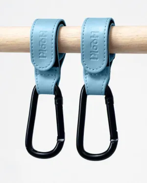 Hooki Pram Clip Hook Set - Cornflower