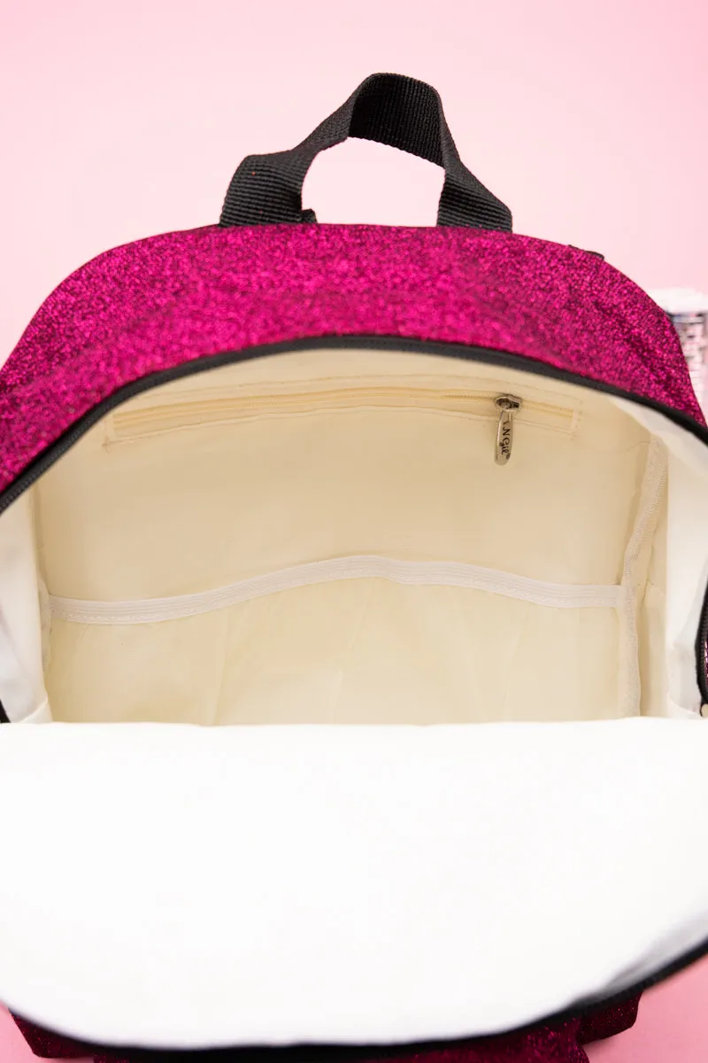Hot Pink Glitz & Glam Petite Lille Backpack