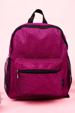 Hot Pink Glitz & Glam Petite Lille Backpack