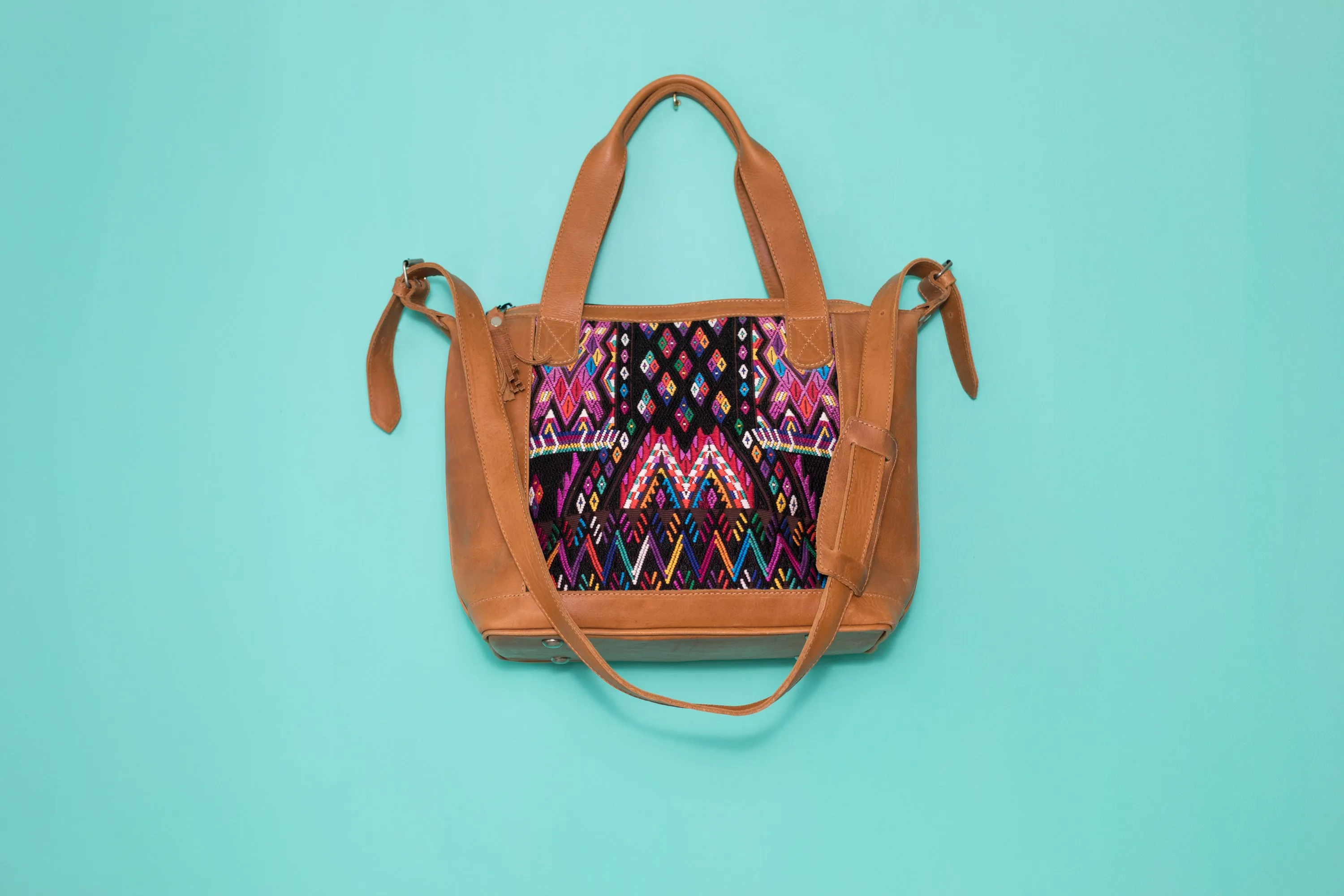 Huipil Day Bag Tote Purse Diaper Bag Cross Body (medium) #010