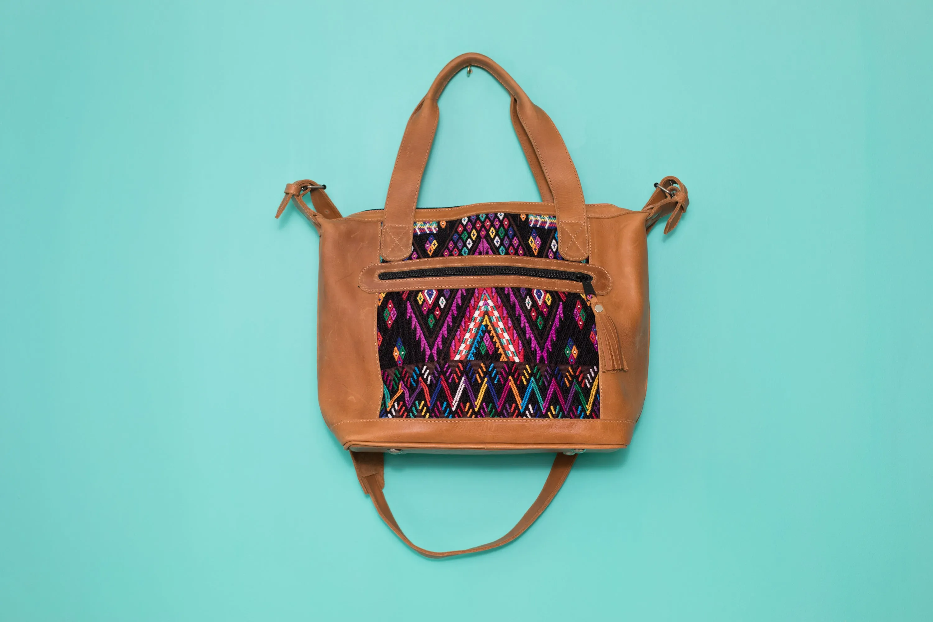 Huipil Day Bag Tote Purse Diaper Bag Cross Body (medium) #010