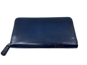 Itauba Scritto Leather Long Zipped Wallet