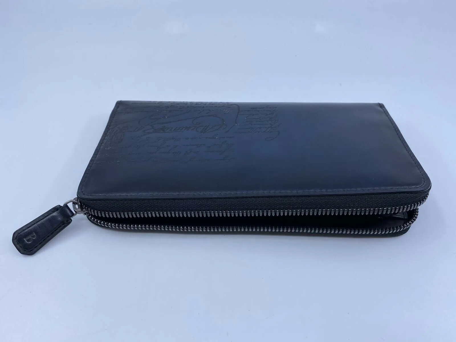 Itauba Scritto Leather Long Zipped Wallet